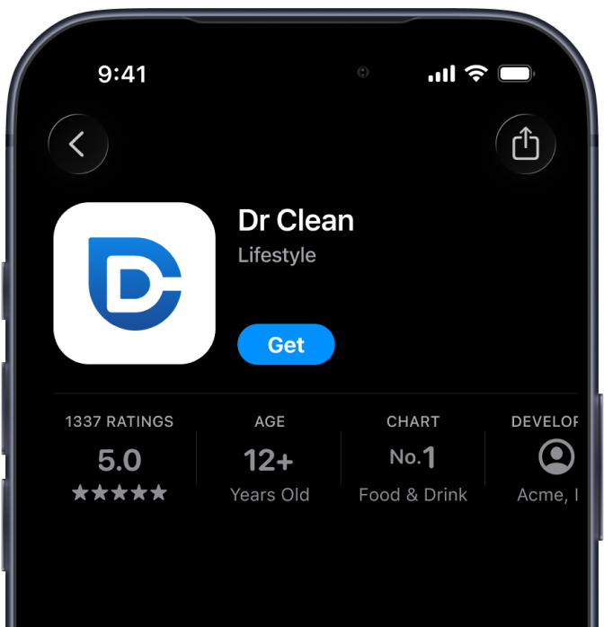 Dr Clean on the App Store